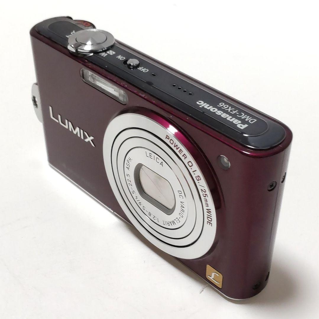 動作確認済み パナソニック LUMIX DMC-FX66 オールドコンデジ