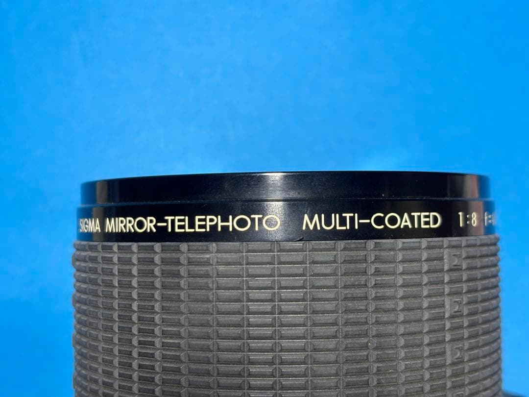 シグマ　SIGMA 600mm ミラーテレフォトレンズ