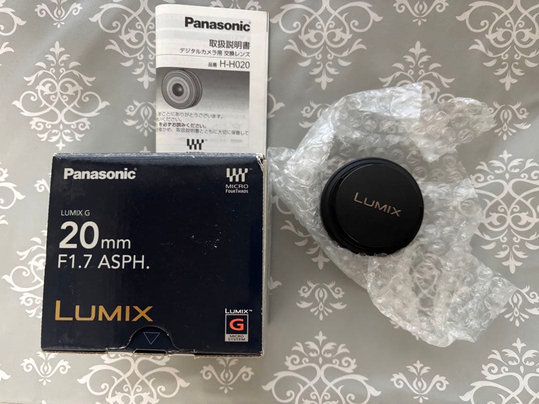 レンズ(単焦点) Panasonic LUMIX G 20mm F1.7 ASPH.