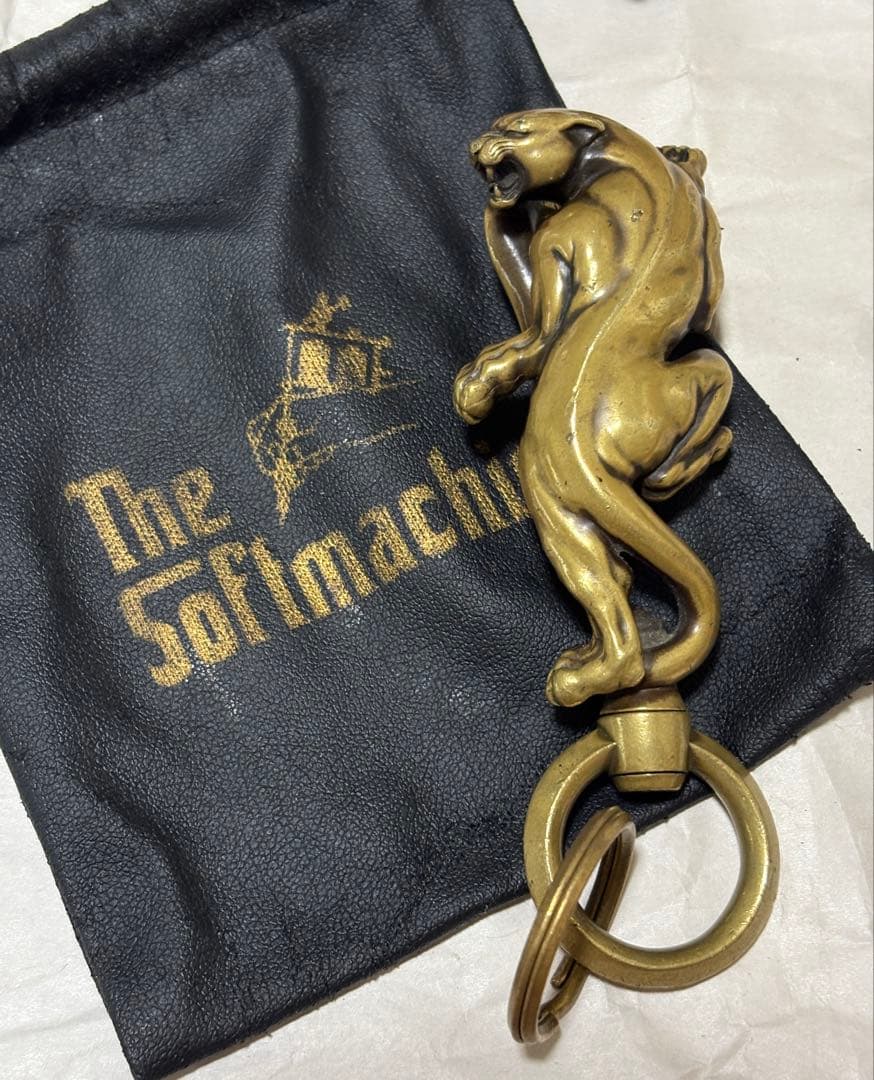 The Softmachine ブラックパンサー キーホルダー ソフトマシーン