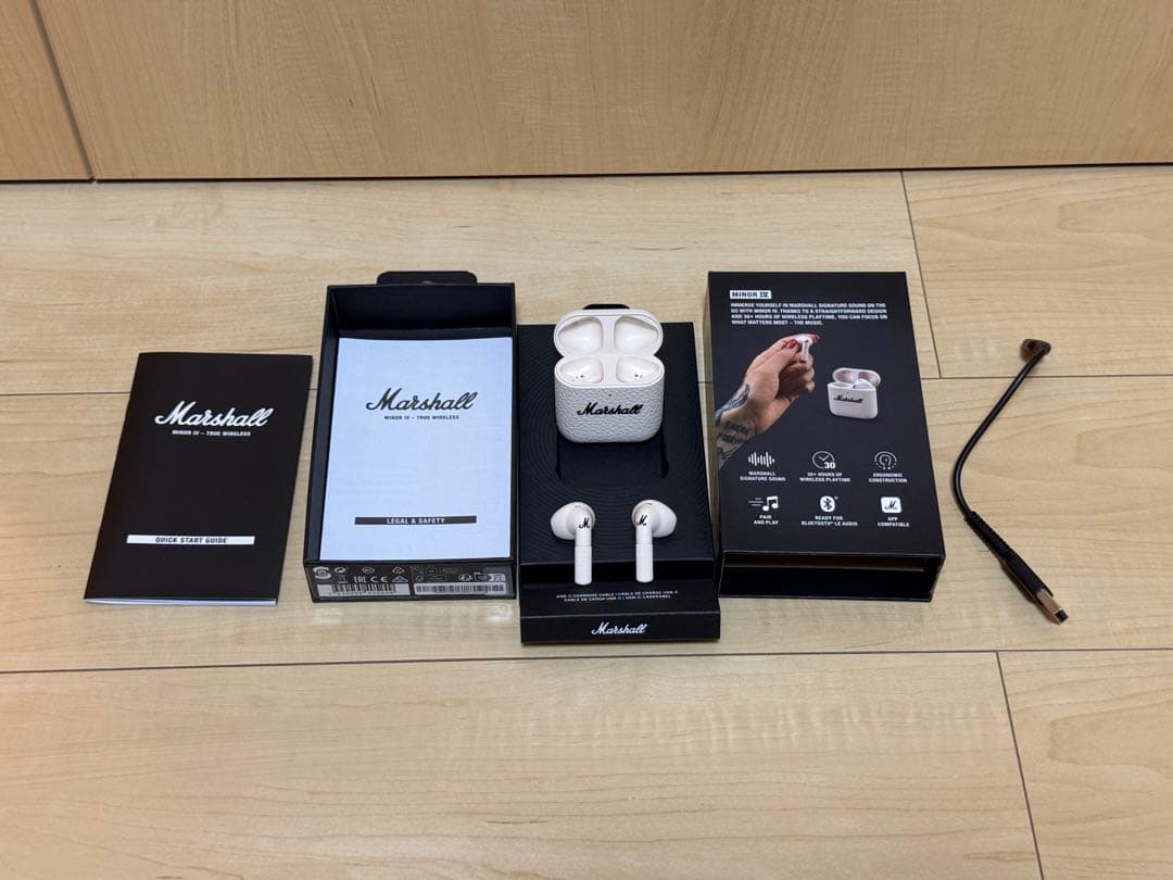 完全ワイヤレスイヤホン Minor IV クリーム MINOR4 CREAM