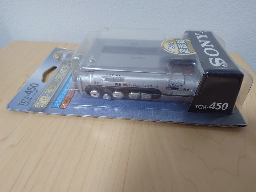 SONY TCM-450 カセットプレーヤー
