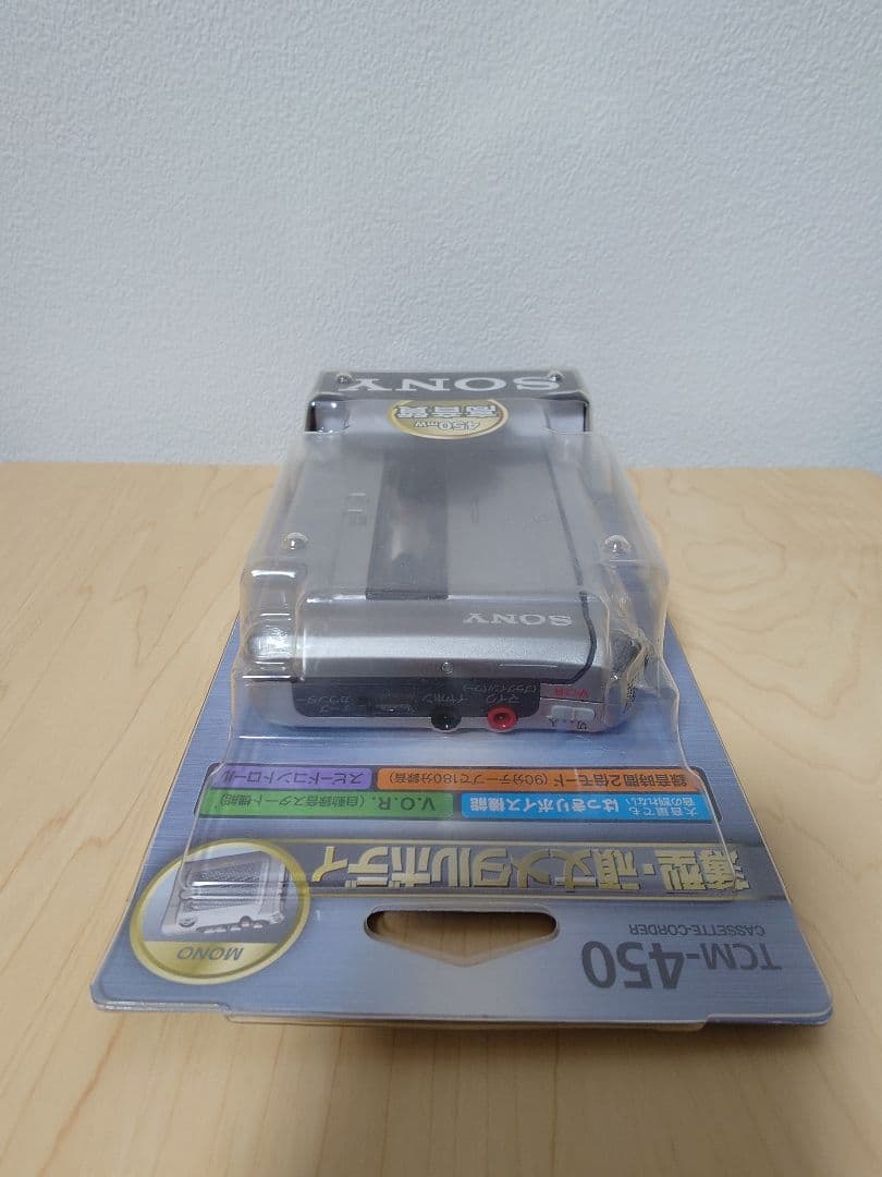 SONY TCM-450 カセットプレーヤー