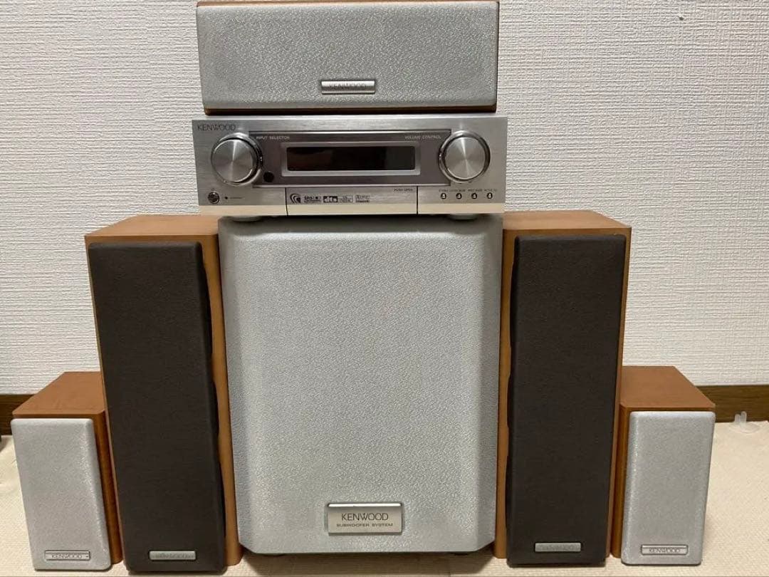 KENWOOD スピーカー:RS7070＋アンプ:5.1ch KAF-S500