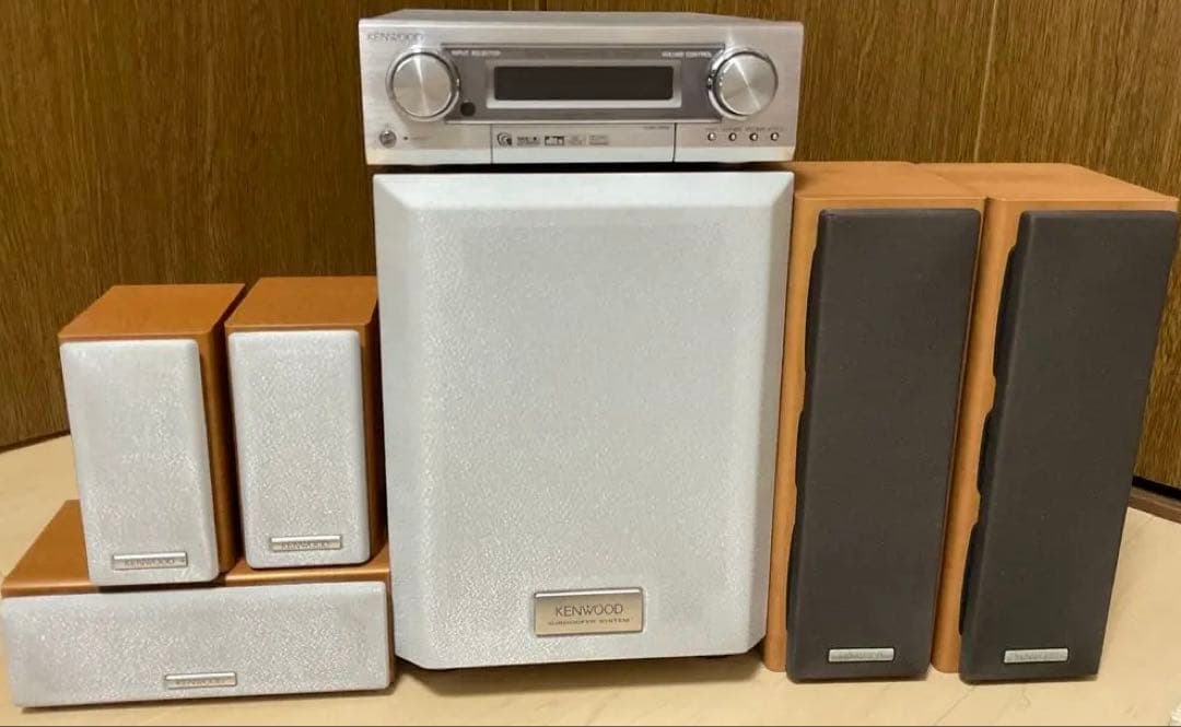KENWOOD スピーカー:RS7070＋アンプ:5.1ch KAF-S500