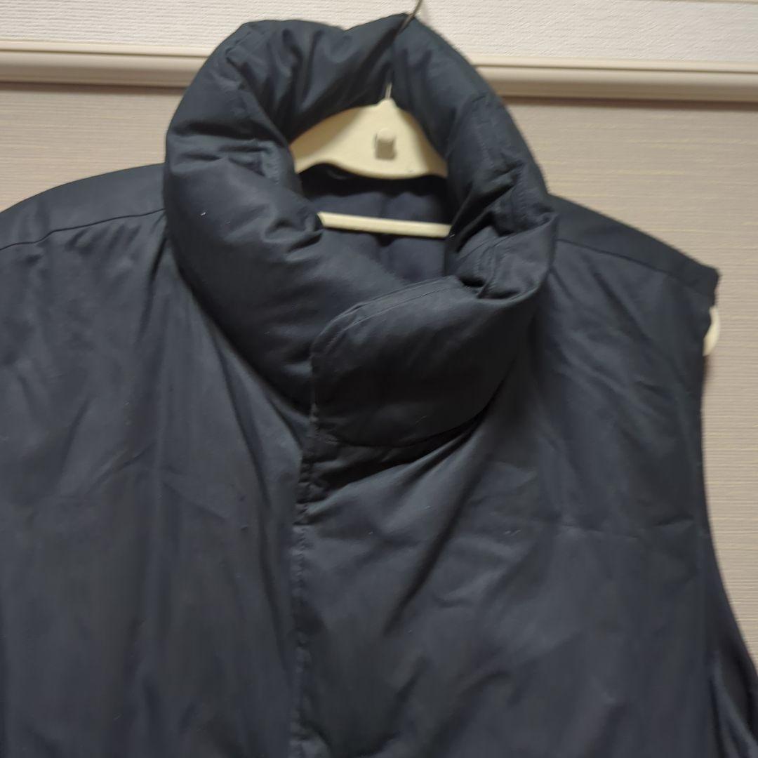 ユニクロU パフテックノンキルトベスト ダウンベスト XL ブラック