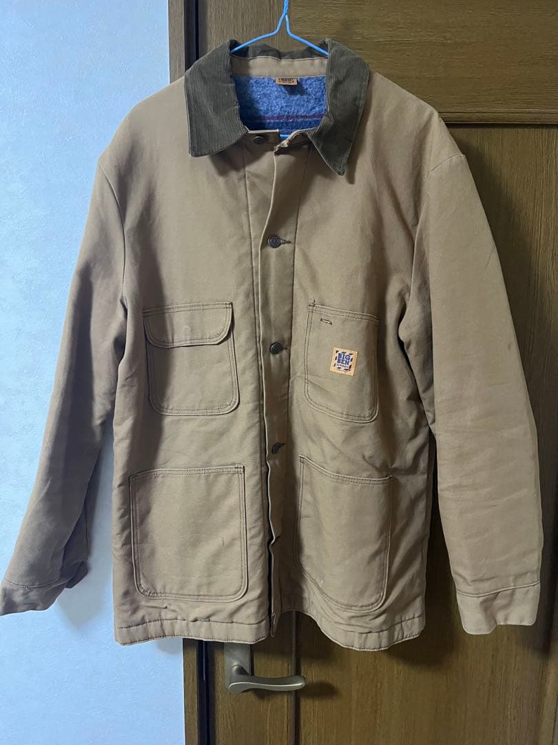 70s 80s USA製 BIG BEN ダック地 カバーオール