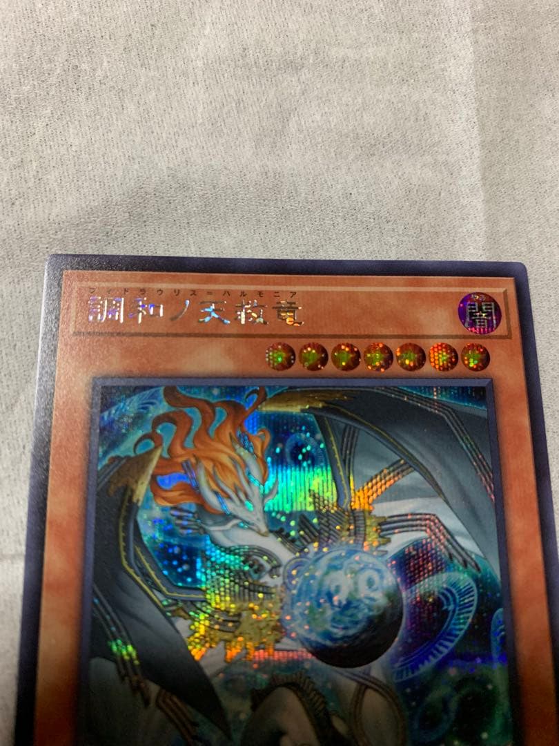 遊戯王　調和ノ天救竜　シークレットレア1枚