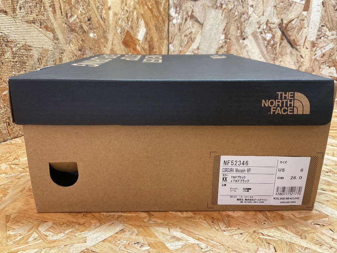 未使用 ノースフェイス NF52346 CORDURA Moccasin WP