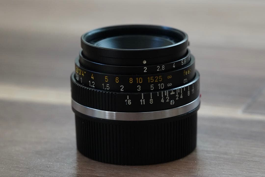 ライカ ズミクロン 35mm 6枚玉 ツノ付き Leica Summicron