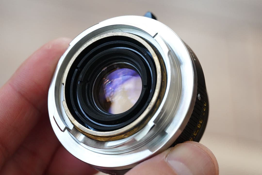 ライカ ズミクロン 35mm 6枚玉 ツノ付き Leica Summicron