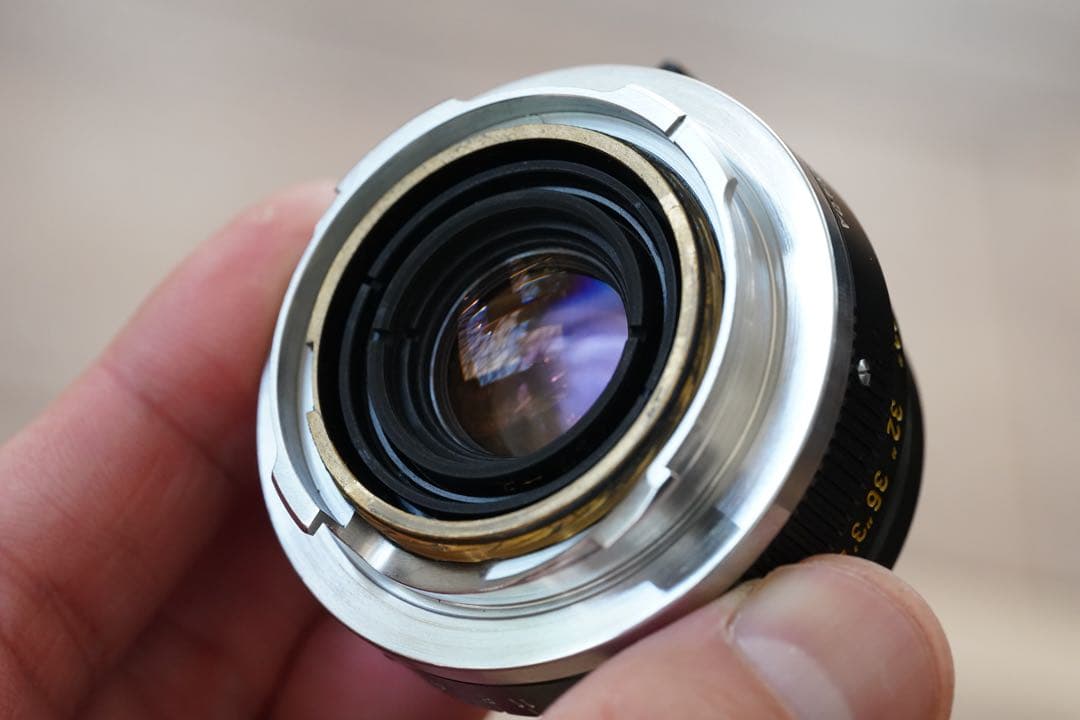 ライカ ズミクロン 35mm 6枚玉 ツノ付き Leica Summicron