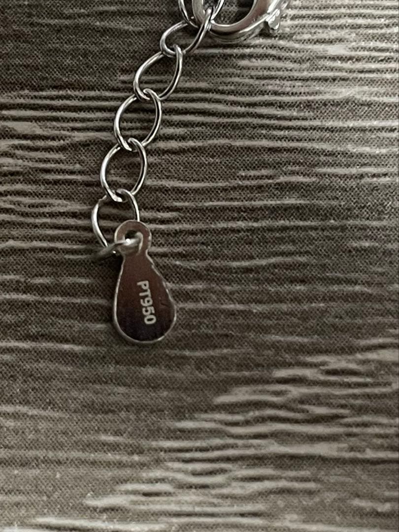 【PN】ダイヤモンドネックレス　プラチナpt950刻印あり