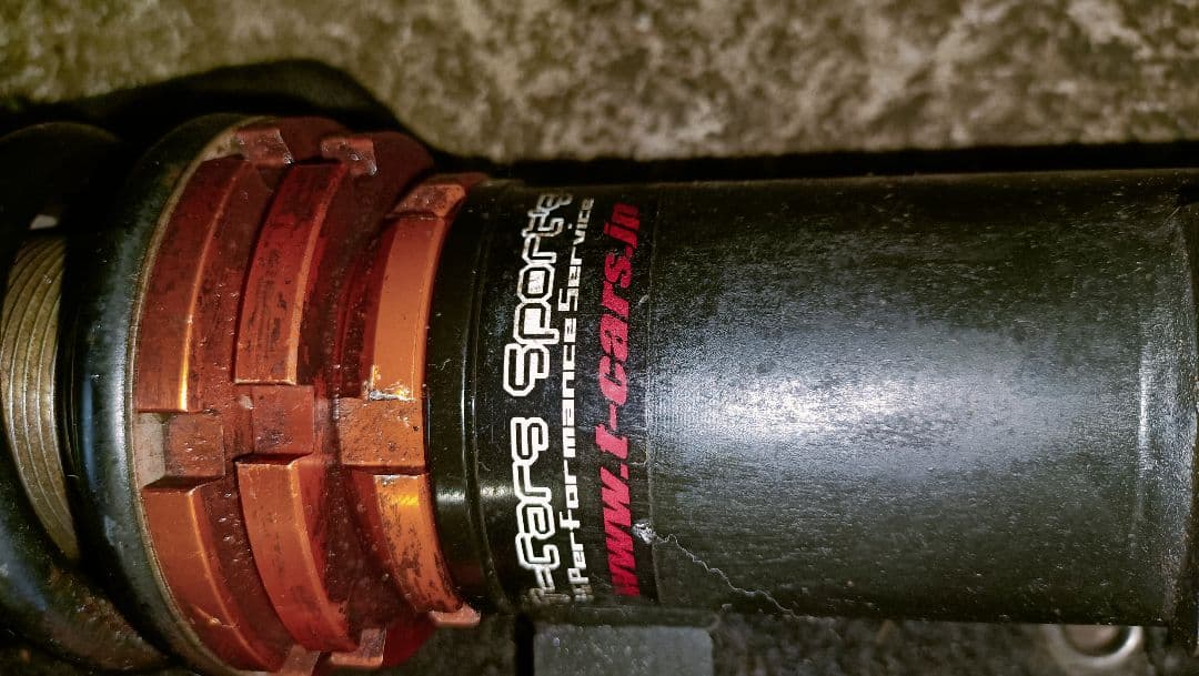 アルト HA36Sサスペンションキット コイルオーバー ブラック/オレンジ