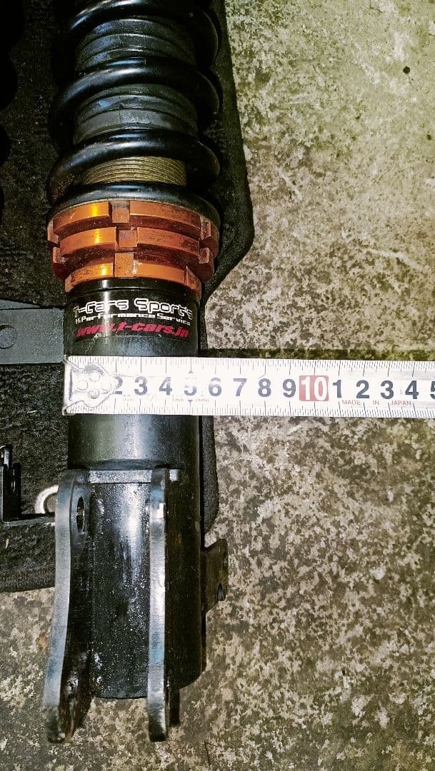 アルト HA36Sサスペンションキット コイルオーバー ブラック/オレンジ