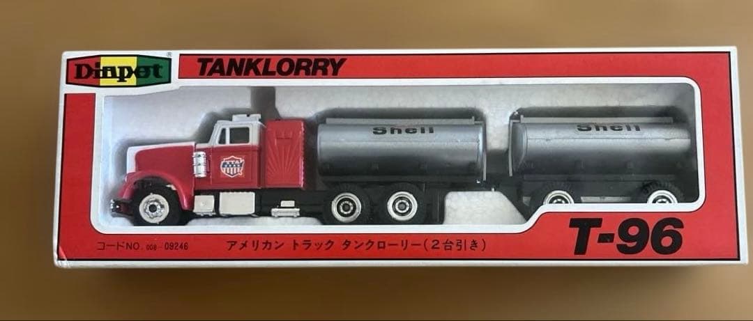 ダイヤペット　アメリカントラックタンクローリー(二台引き) T- 96 ￼