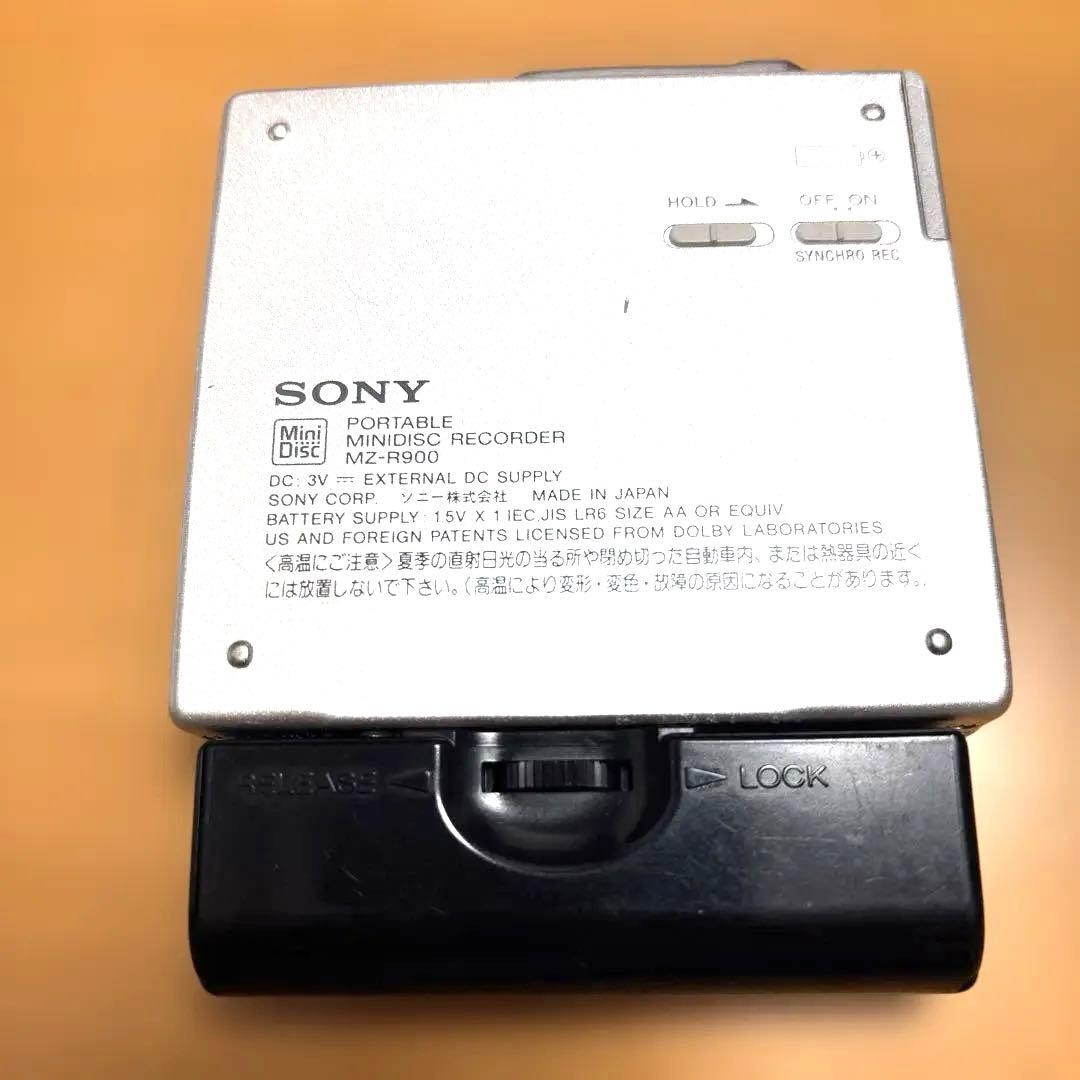 SONY ソニー ポータブルMDレコーダー MZ-R900 マイクロフォン付き