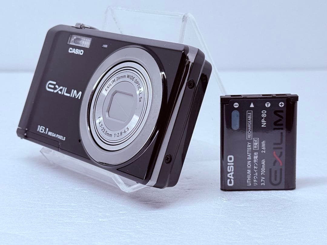 CASIO EXILIM EX-ZS6 ブラック 動作確認済 コンデジ レトロ