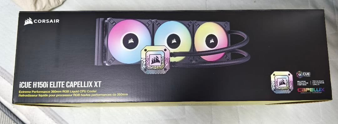 PC用ファン・クーラー Corsair iCUE H150i ELITE CAPELLIX XT