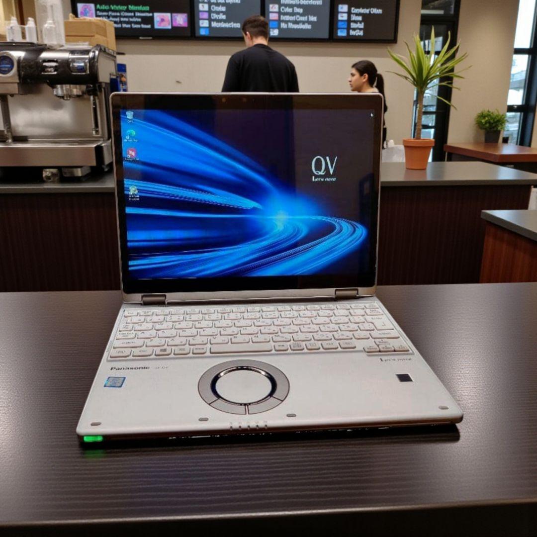 【累積2890時間！】QV8 レッツノート i5 8G 12.1ジャンク