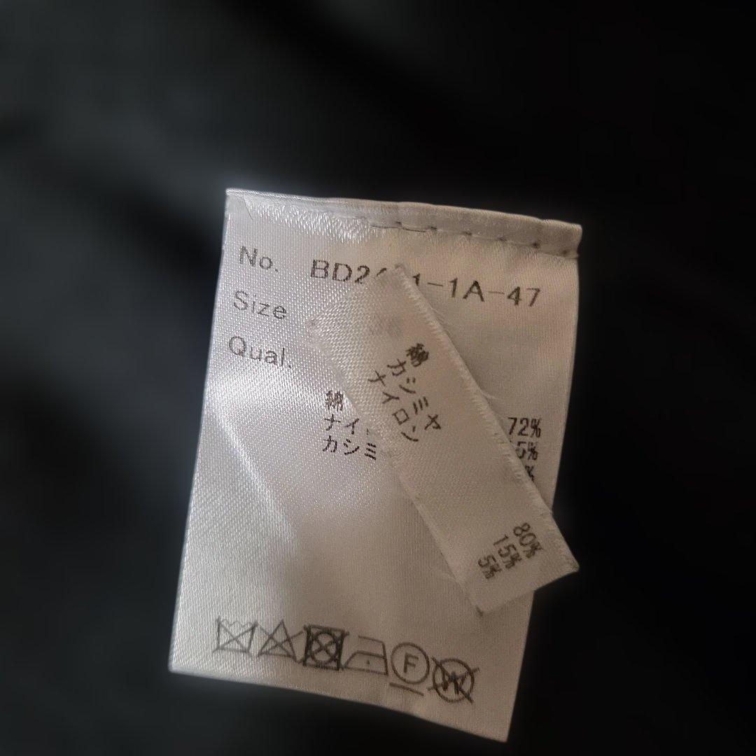 bordersatbalcony PEARL KNIT PULLOVERブラック