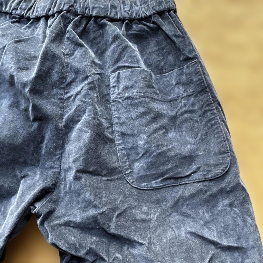 ALBUM DI FAMIGLIＡVELVET BASIC TROUSERS