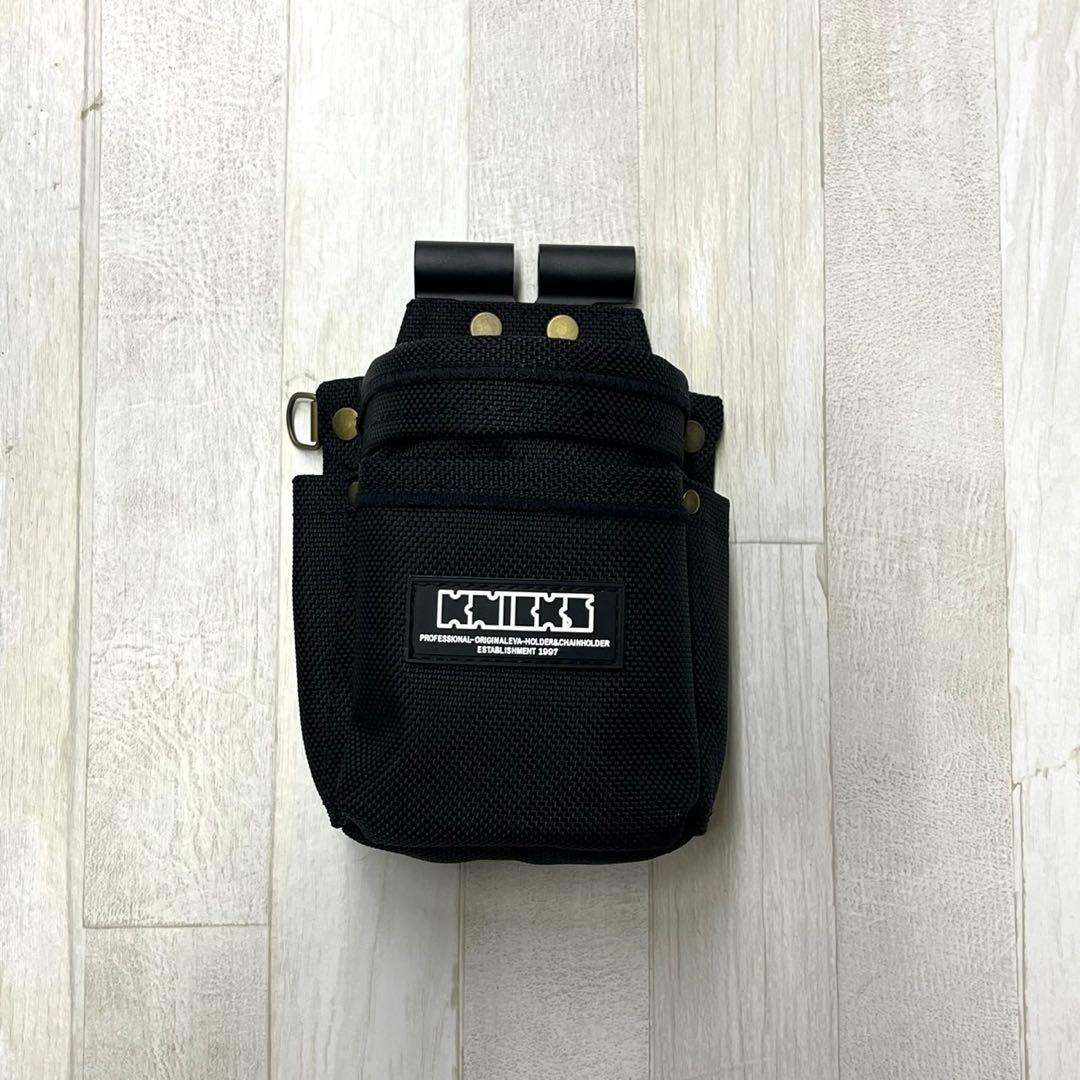 ニックス バリスティック 小物腰袋　新品未使用　アルミブラック