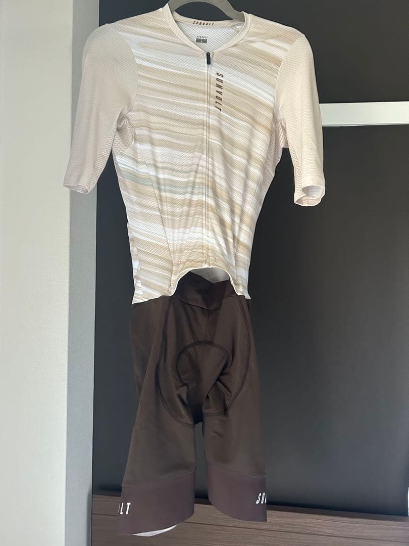 サンボルト PROパフォーマンス半袖セパレートワンピース カフェオレ