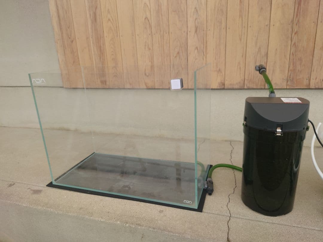 月さん様限定　ガラス水槽と外部フィルターセット