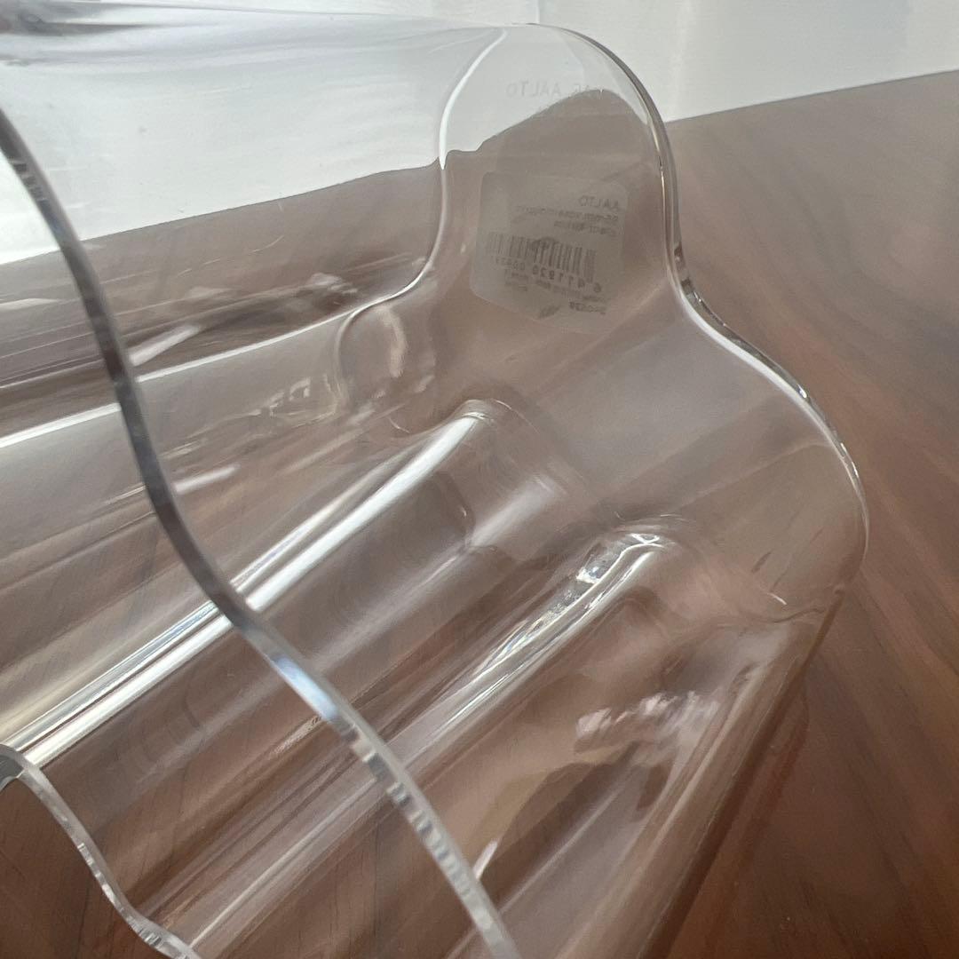  イッタラ アルヴァ　アアルト ベース 95mm クリア