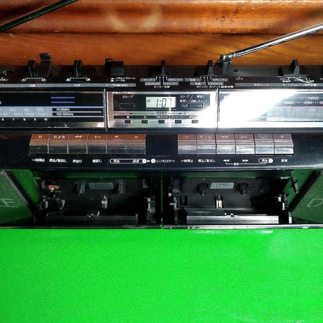 Victor　ダブルラジカセ　RC-W77