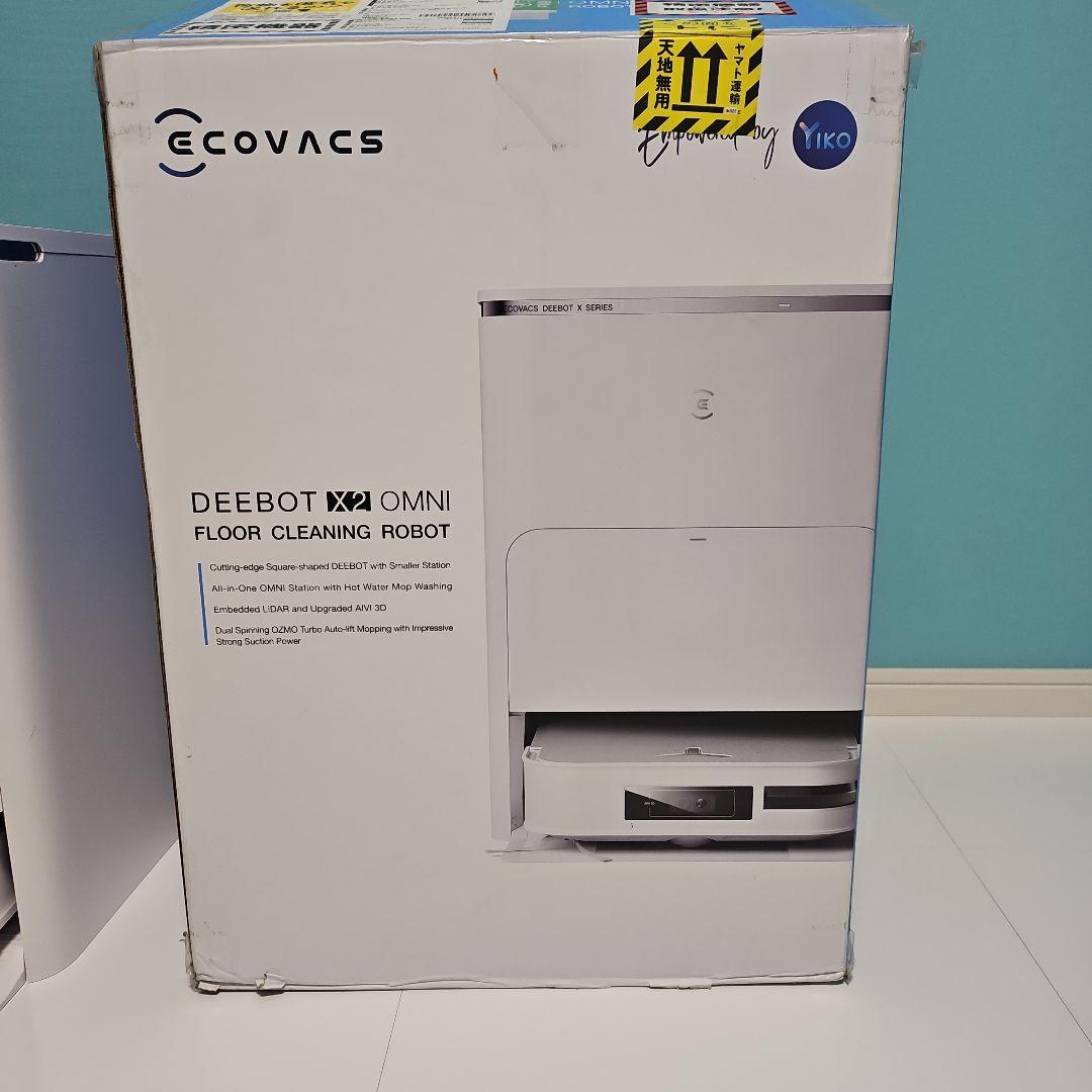 掃除機・クリーナー ECOVACS DEEBOT X2 OMNI