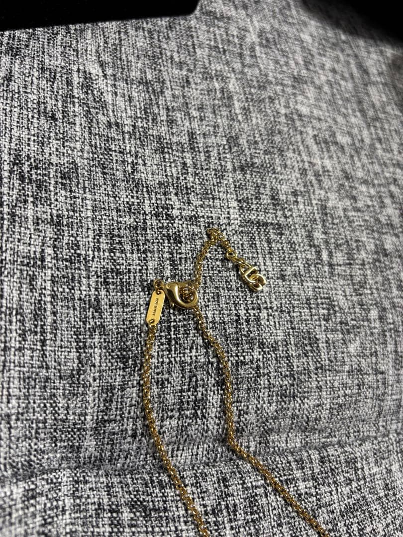 DG ロゴ ネックレス ゴールド