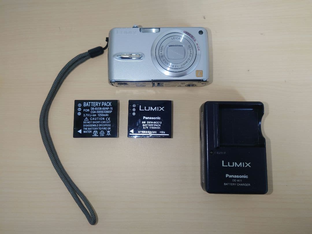 【動作良好】Panasonic DMC-FX07 CCD ライカレンズ