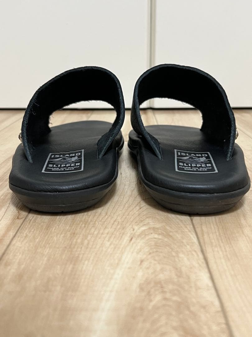美品  Slipper HTC コラボ レザー サンダル 8
