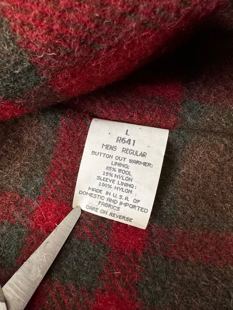 80s L.L.Bean ハンティングジャケット ダック地 L USA製