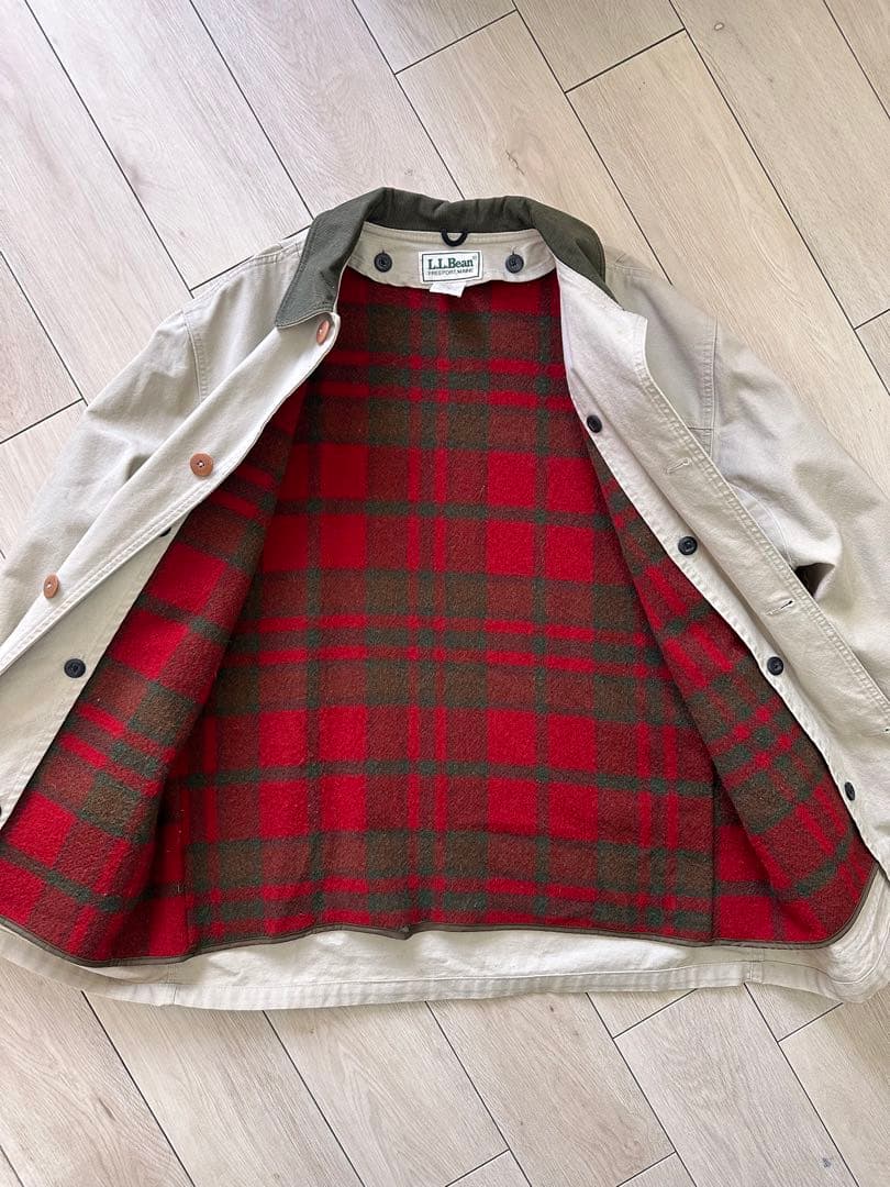 80s L.L.Bean ハンティングジャケット ダック地 L USA製