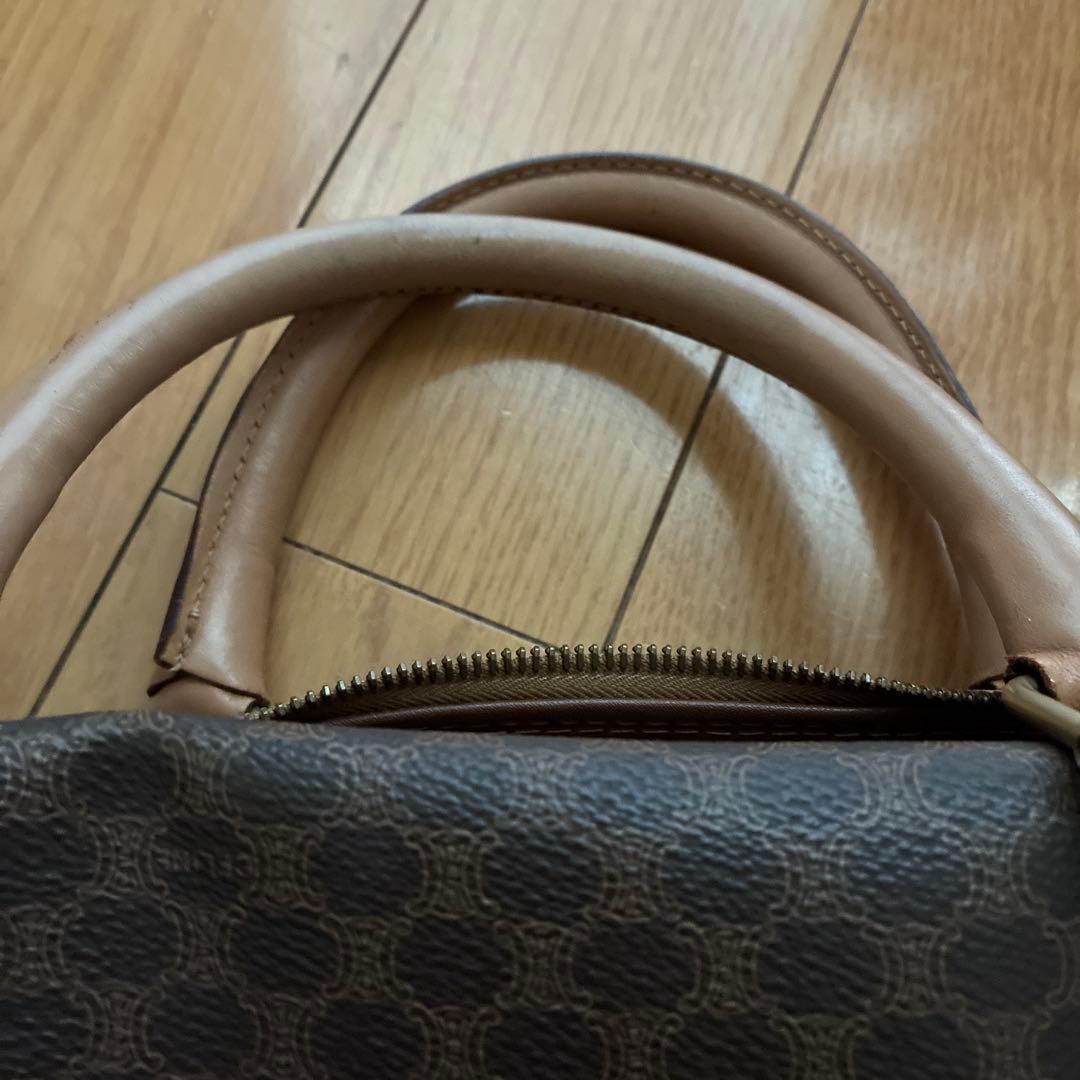 セリーヌ トリオンフ マカダム柄 ボストンバッグ