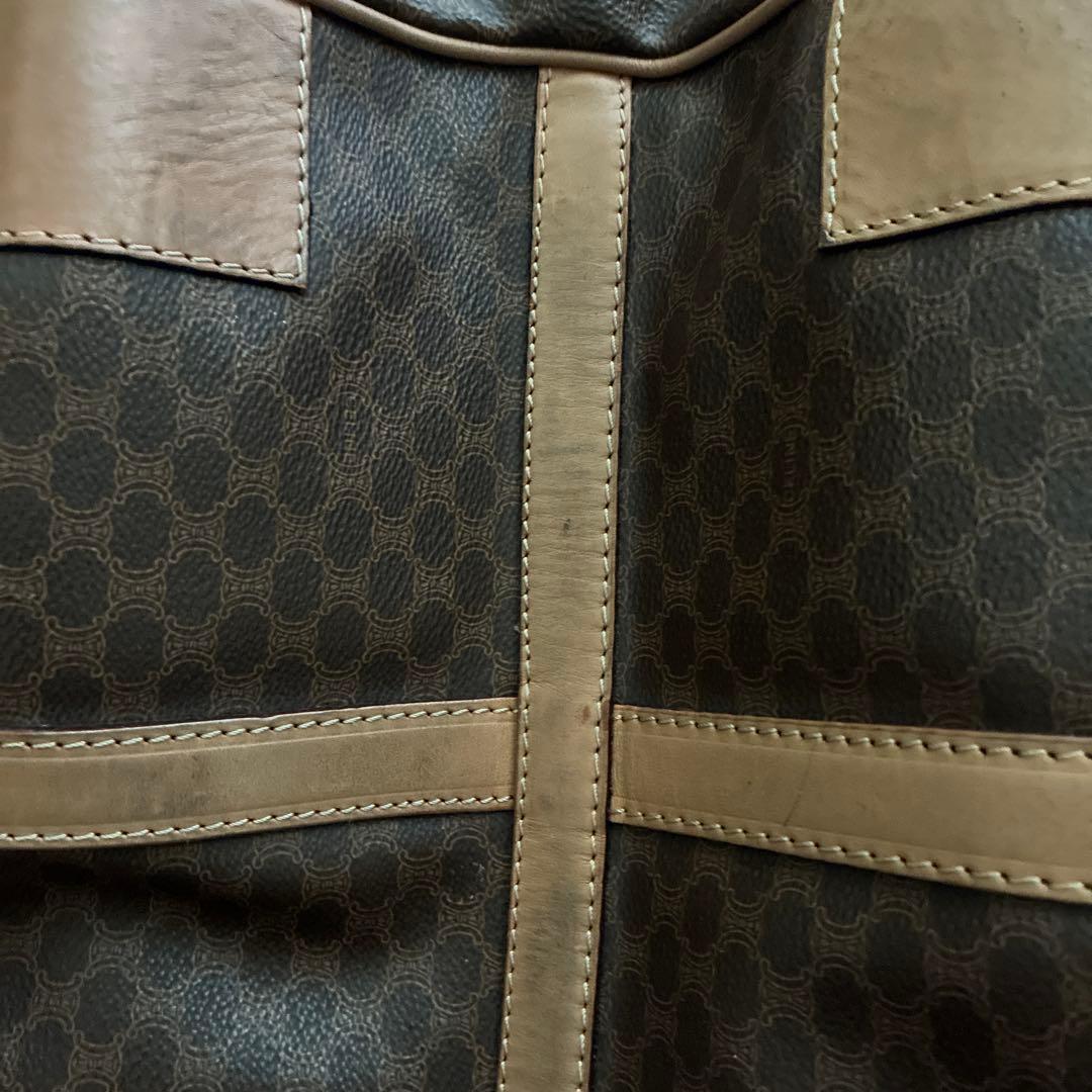 セリーヌ トリオンフ マカダム柄 ボストンバッグ