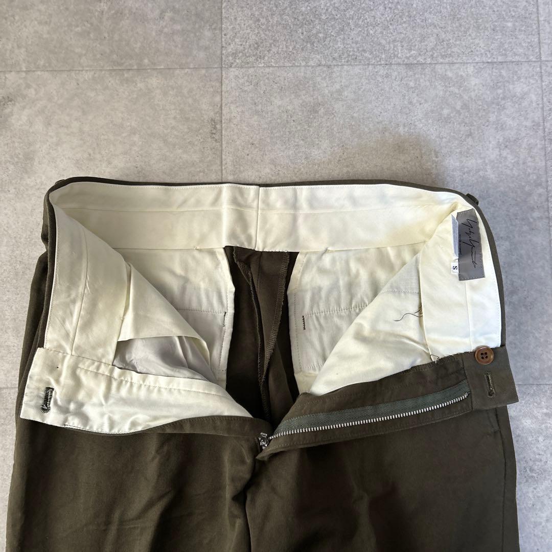 Yohji Yamamoto POUR HOMME スラックス コットンレーヨン