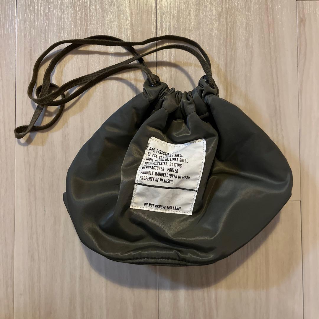 porter nexusⅶ 巾着バッグ ポーター ネクサスセブン