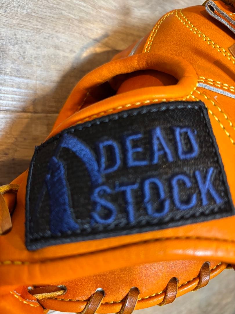 オレンジ デッドストック 硬式グローブ