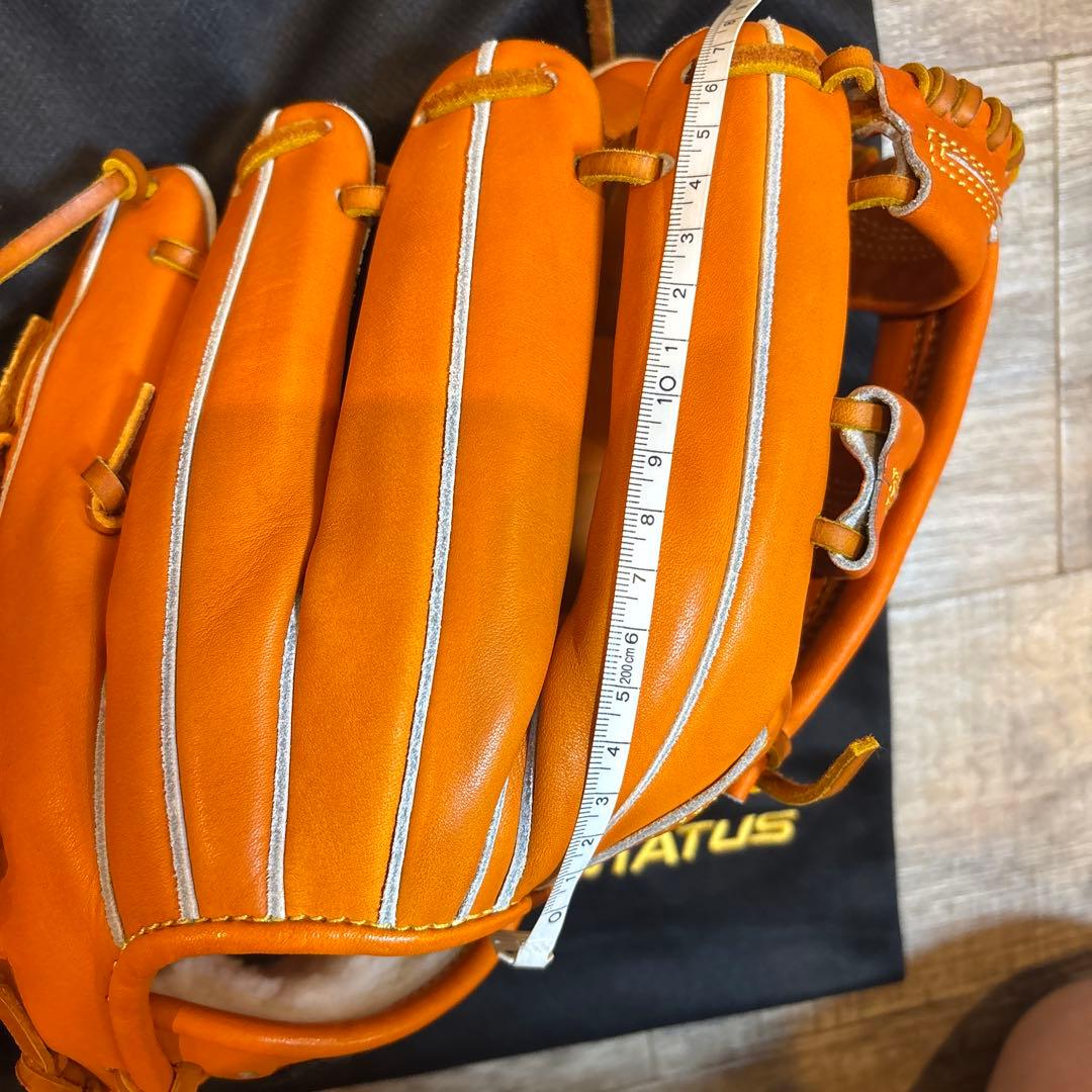 オレンジ デッドストック 硬式グローブ
