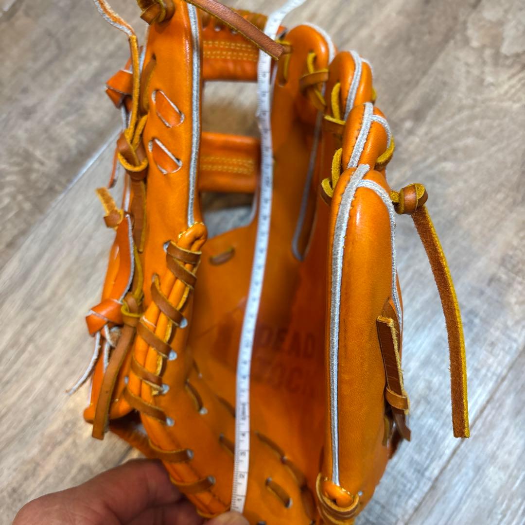 オレンジ デッドストック 硬式グローブ