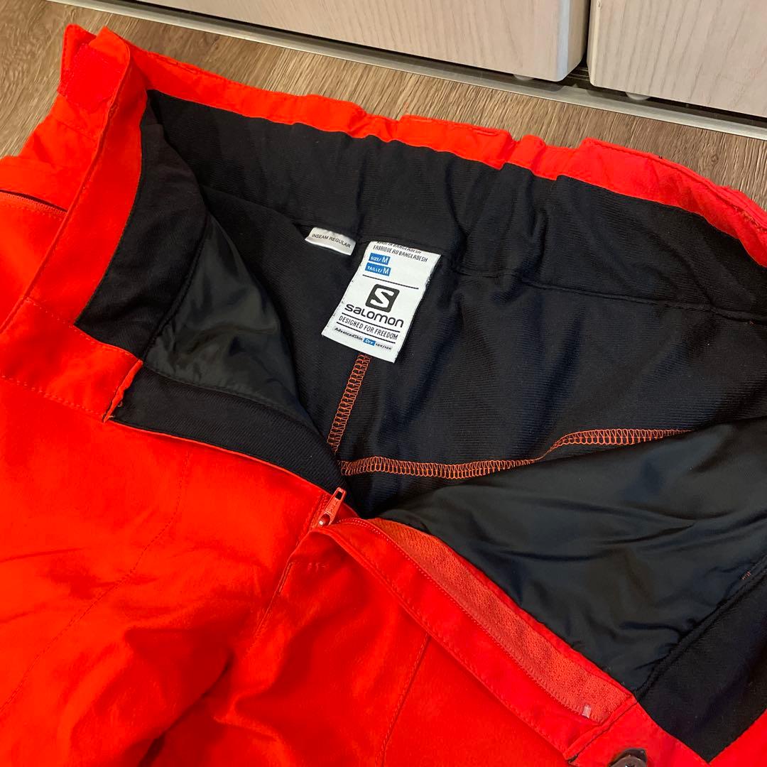 SALOMONサロモン　防水　スノボウェア　スキーウェア　セットアップ　M