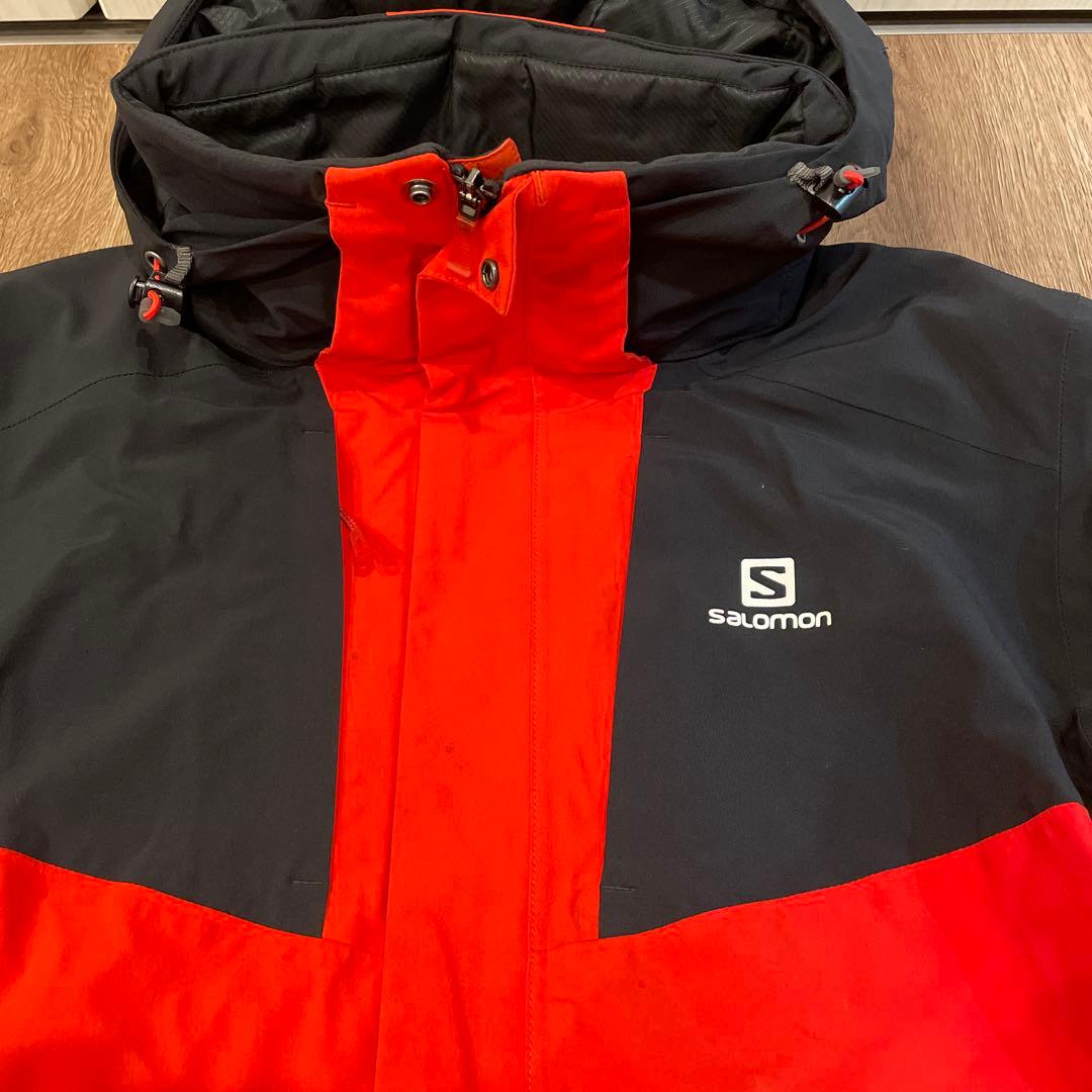 SALOMONサロモン　防水　スノボウェア　スキーウェア　セットアップ　M