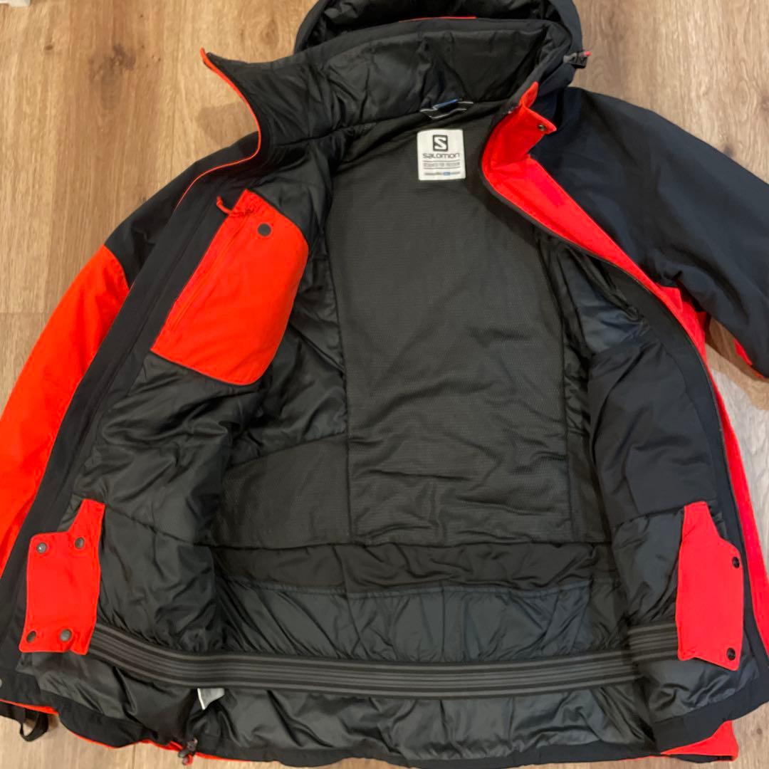 SALOMONサロモン　防水　スノボウェア　スキーウェア　セットアップ　M