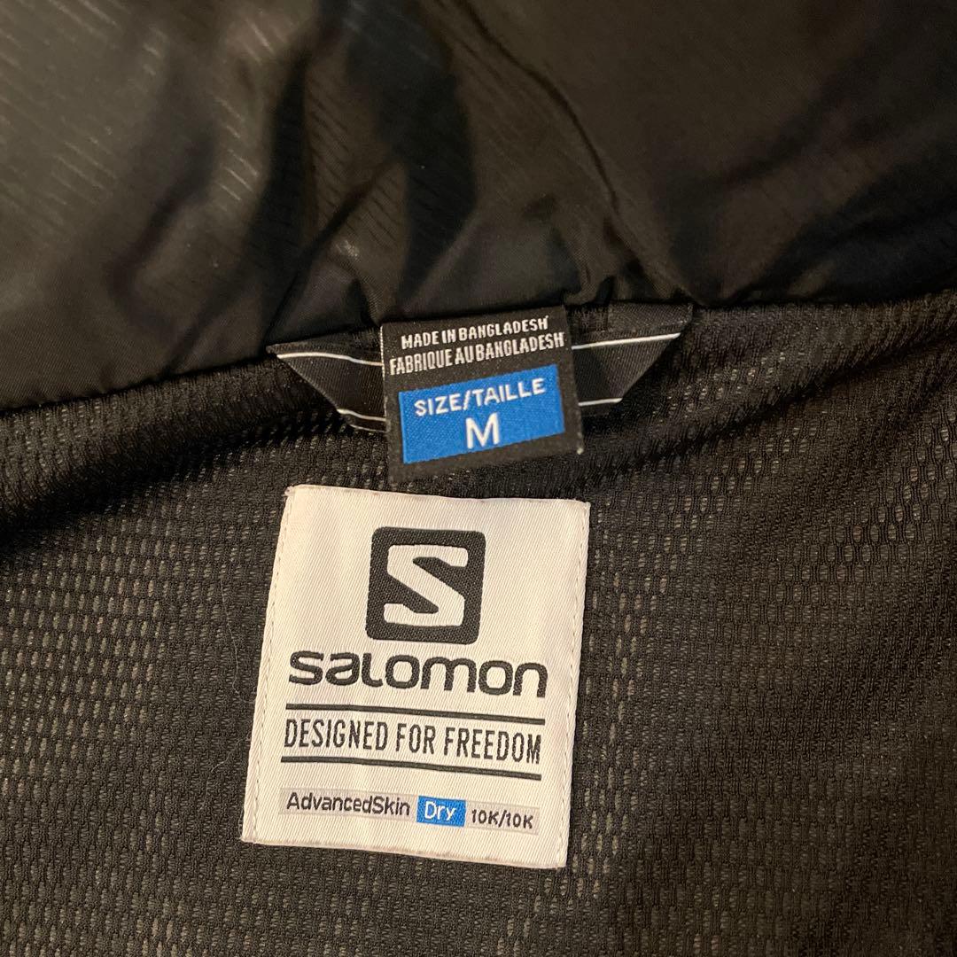 SALOMONサロモン　防水　スノボウェア　スキーウェア　セットアップ　M