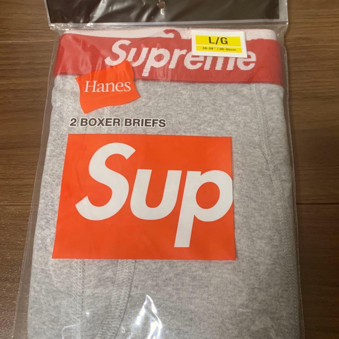 【新品・未開封】Supreme Hanes Boxer Briefs Lサイズ