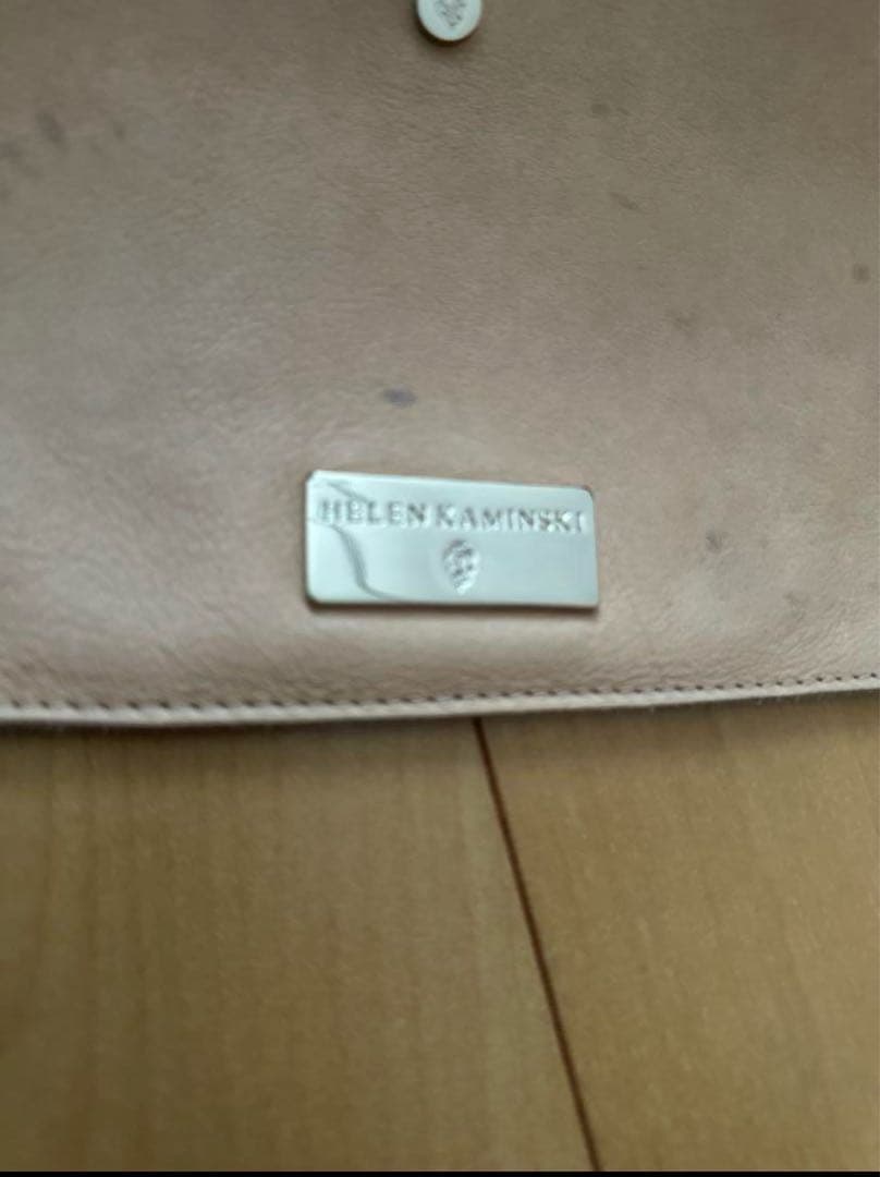 HELEN KAMINSKI ブラウン トートバッグ　かごバッグ